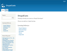 Tablet Screenshot of drupalcasts.com